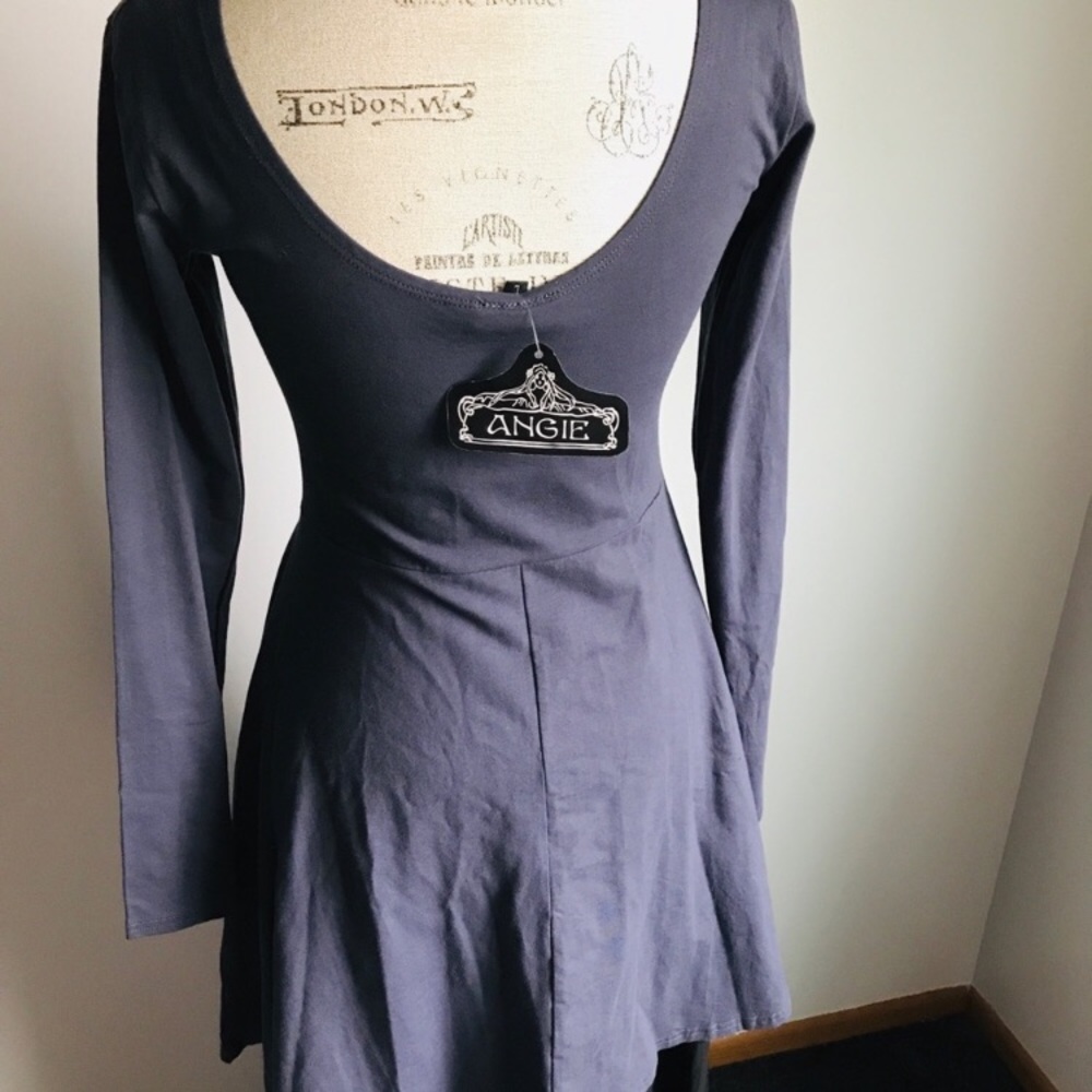 ANGIE form fitting skater dress